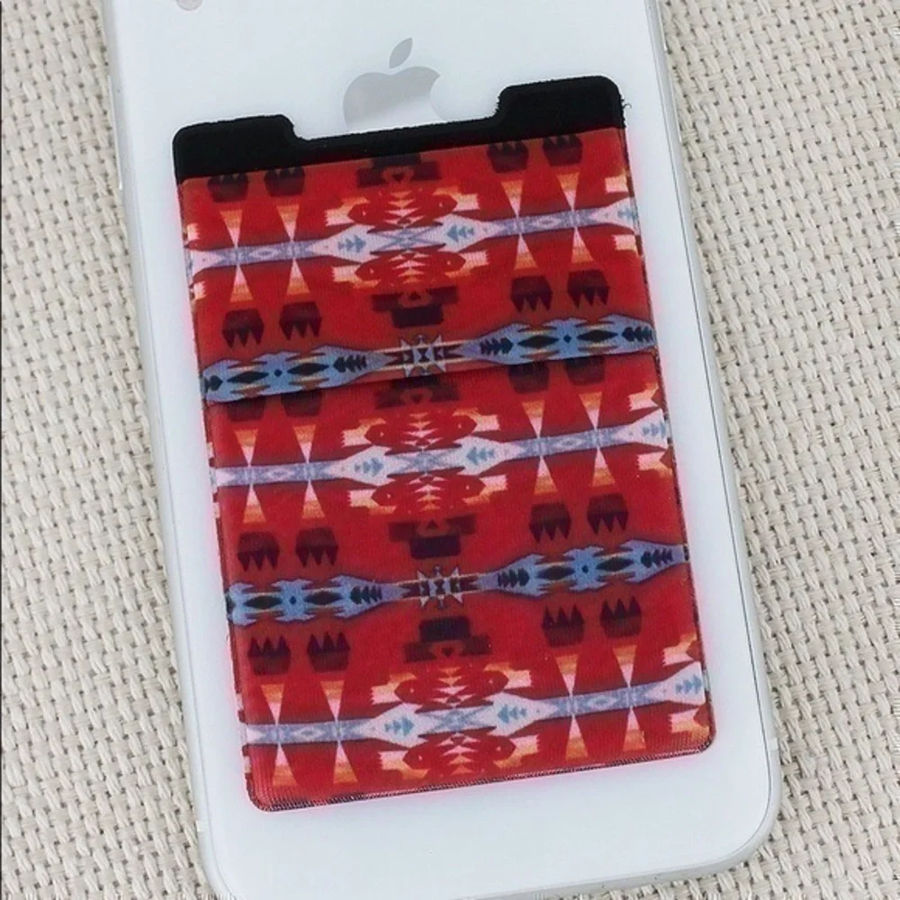 Aztec Print Phone Pocket